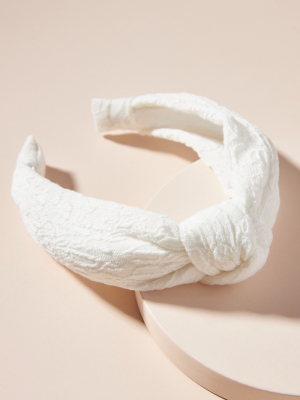 Cozy-knit Knotted Headband