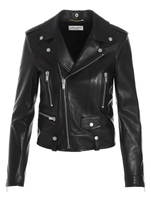 Saint Laurent Leather Biker Jacket