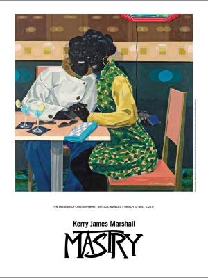 Kerry James Marshall Exhibition Poster, Club Couple