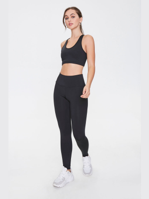 Active Crop Top & Leggings Set