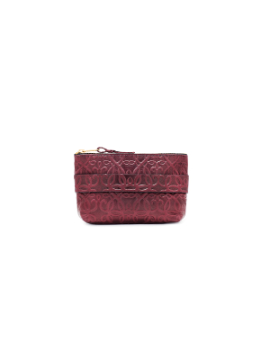 Strap Pouch, Burgundy