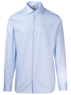 Z Zegna Pinstriped Classic Shirt