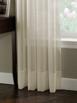 Soho Voile Pinch Pleat Curtain Panel - Curtainworks