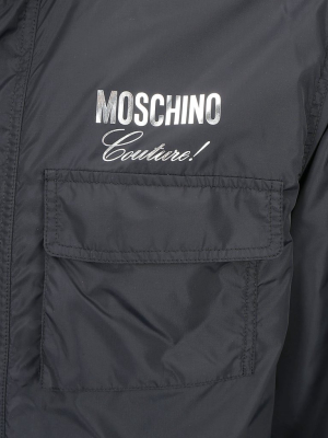 Moschino Couture Printed Windbreaker Jacket