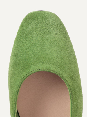 Plain Goods Suede Perfetta Flats