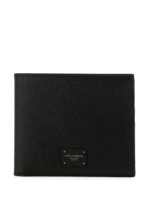 Dolce & Gabbana Logo Bifold Wallet