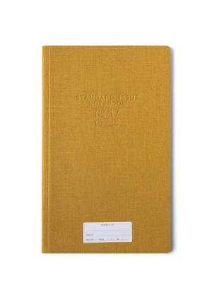 No 17 Tall Notebook - Ochre