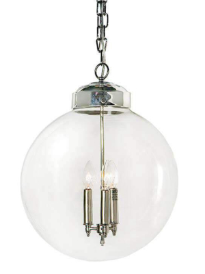 Globe Pendant (polished Nickel)