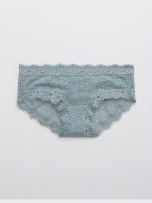 Aerie Eyelash Lace Boybrief Underwear