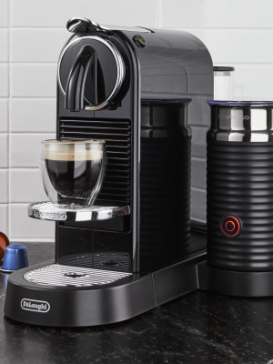 Nespresso ® By De'longhi ® Citiz Black Espresso Machine With Milk Frother