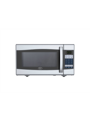 Oster 0.9 Cu. Ft. 900 Watt Digital Microwave Oven - Black & Stainless Steel - Ogxe0901