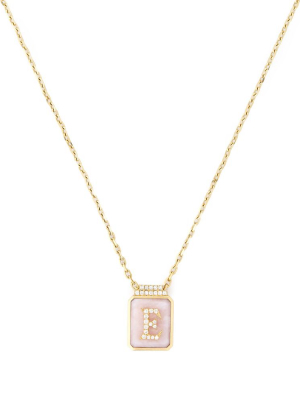 Signet Pendant Necklace