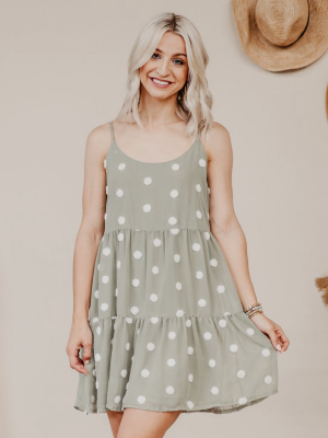 Sarah Swiss Dot Dress