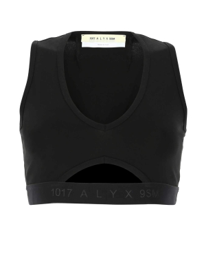 1017 Alyx 9sm Cut-out Detailed Cropped Top