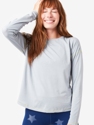 Dove Gray Bliss Long Sleeve Tee