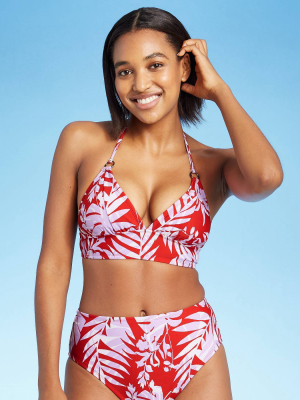 Women's Layered Bikini Top - Kona Sol™ Red