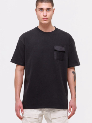 Ghosttown Utility Tee Washed Black