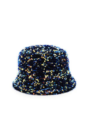 Maison Michel Axel Sequins Bob Hat