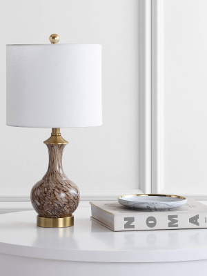 Baylor Table Lamp (includes Led Light Bulb) Brown/brass - Safavieh