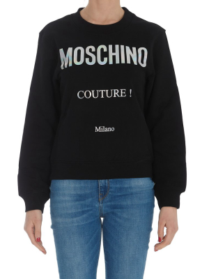 Moschino Logo Printed Sweatshirt