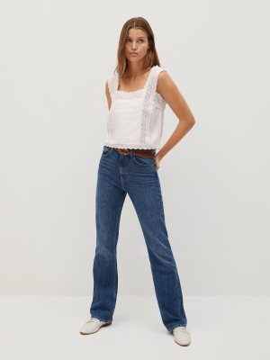 Openwork Cotton Top