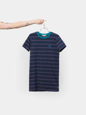 Kaye Stripe Tee Dress