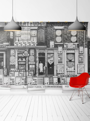 Sample Herberts Off Licence Wall Mural From The Erstwhile Collection By Milton & King