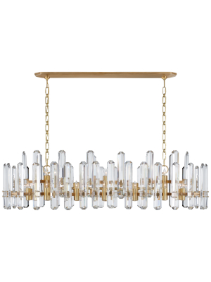 Bonnington Large Linear Chandelier In Various Colors