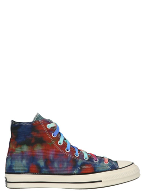 Converse Chuck Taylor All-star 70s Hi Tie Dye Plaid Sneakers