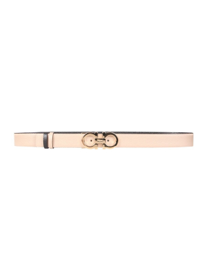 Salvatore Ferragamo Gancini Reversible Belt