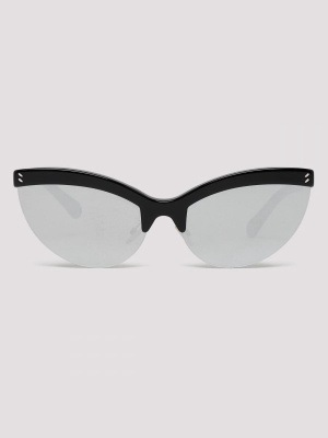 Stella Mccartney Eyewear Cat Eye Frame Sunglasses