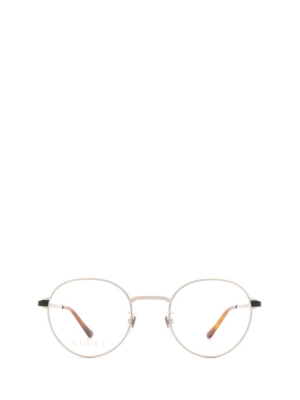 Gucci Eyewear Round Framed Glasses