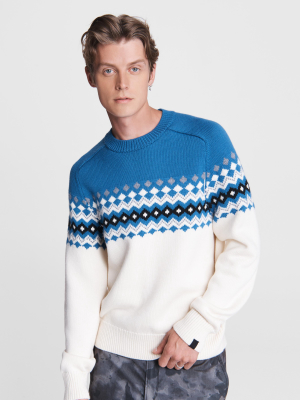 Lloyd Fairisle Wool Crew