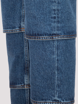 Y/project Tiered Straight-leg Jeans