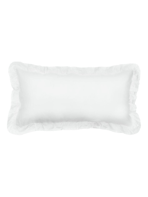 Soft White Vienna Throw Pillow