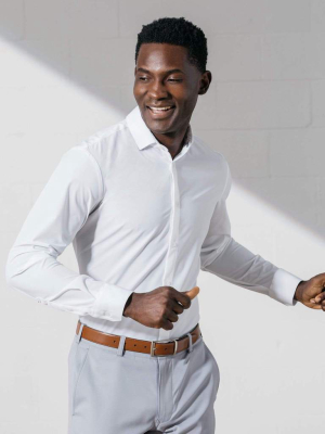 Leeward Dress Shirt- Solid White