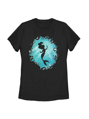 Women's The Little Mermaid Ariel's Grotto T-shirt