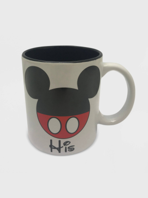 Disney Mickey Mouse 11oz Ceramic His Mug