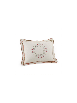 Modern Heirloom Standard Angela Pillow Sham Ivory