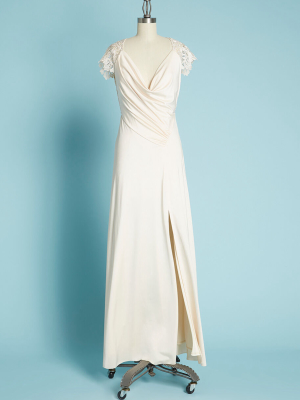 Cowl Be There Satin Maxi Dress