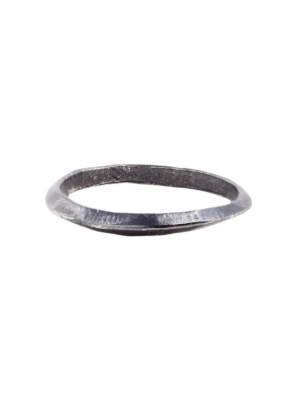 Axis Ring : Oxidized Silver