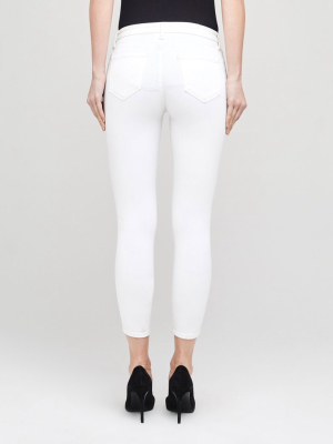 L'agence Margot High Rise Skinny Denim, In White