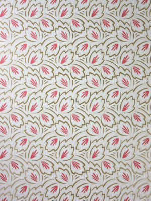 Sample Elcho Wallpaper In Multi-color From The Braemar Collection By Nina Campbell