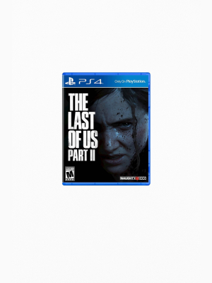 Playstation 4 The Last Of Us Part Ii Video Game