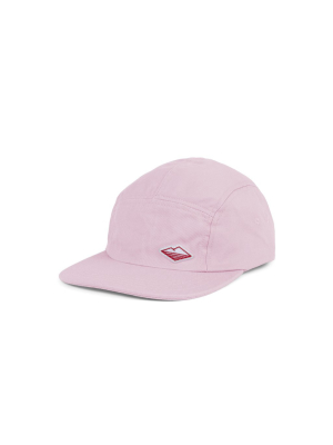 Travel Cap (ss19), Pink Cotton Twill