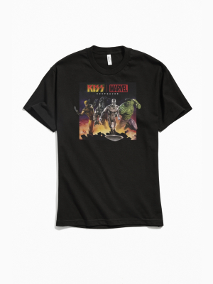 Kiss X Marvel Destroyer Tee