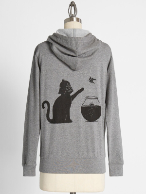 Em-purr-or Strikes Back Zip-up Hoodie