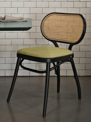 Coates Bodystuhl Bentwood Chair (upholstered Seat) By Gtv