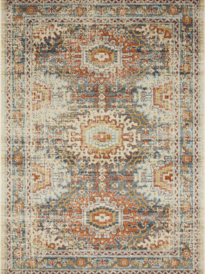 Jocelyn Rug In Mist / Multi By Loloi Ii