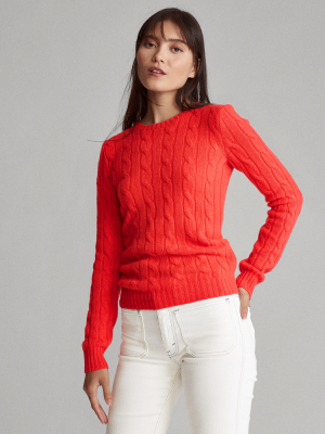 Cable-knit Cashmere Sweater